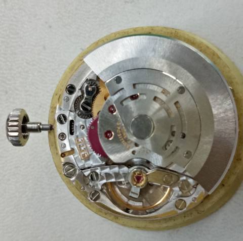 Rolex caliber 3135 complete movement cleaned and repaired